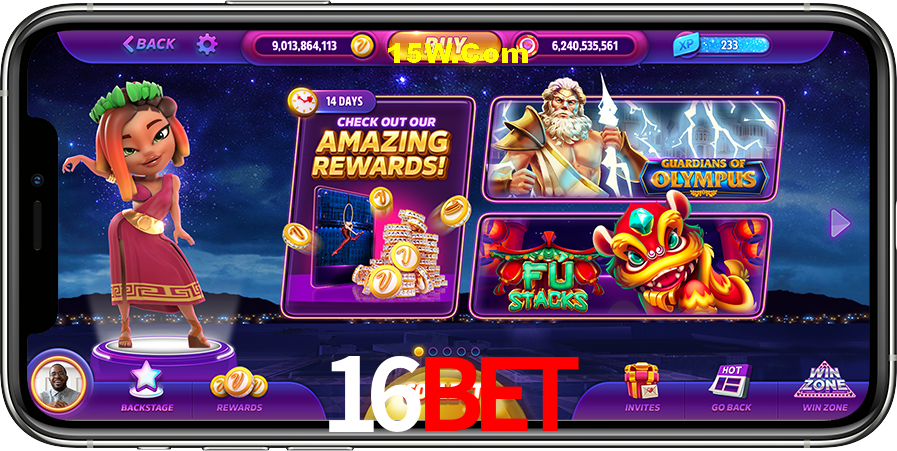 APP oficial da 16Bet para mobile